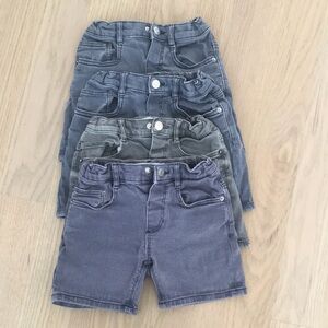 Zara denim shorts bundle size 18-24 months